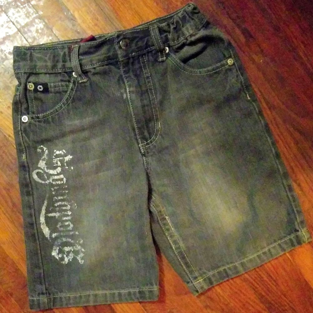 South Pole Juniors Denim Shorts Size 21" Waist